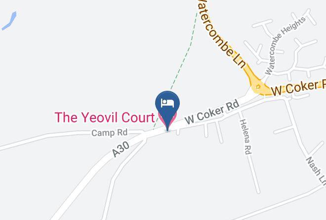 Somerset - The Yeovil Court Hotel Maps