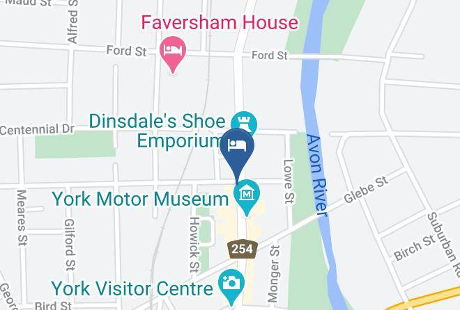 York - The York Palace Hotel Maps
