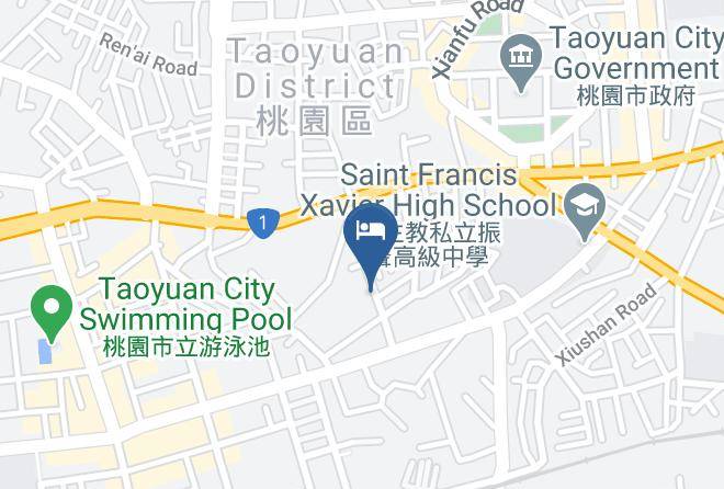 Taoyuan District - The Yorker Deluxe Motel Maps