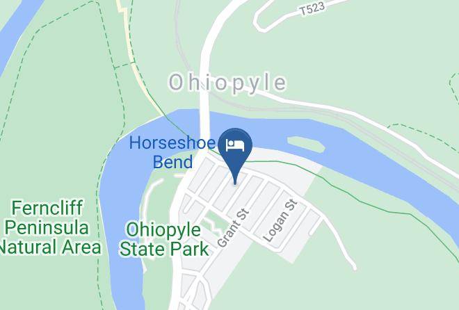 The Yough Plaza Motel Map