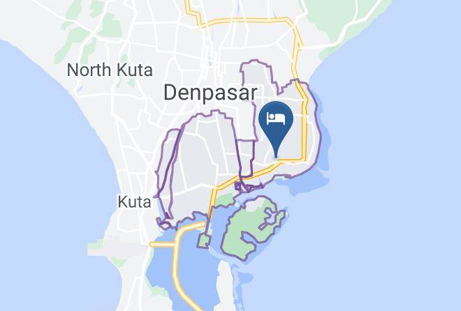 The Yuma Bali Hotel Map