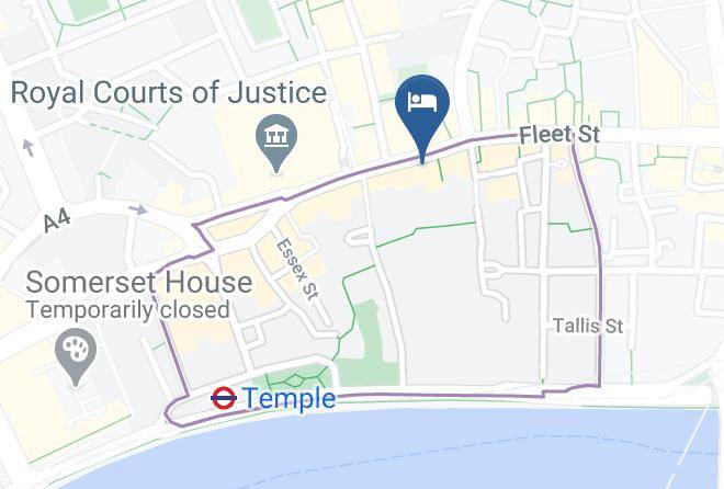 London - The Z Hotel City Maps