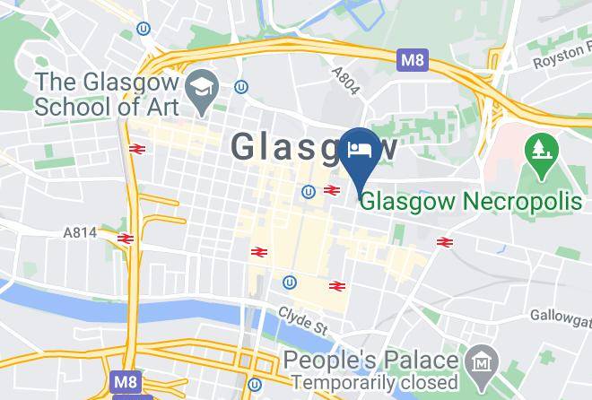 Glasgow City - The Z Hotel Glasgow Maps