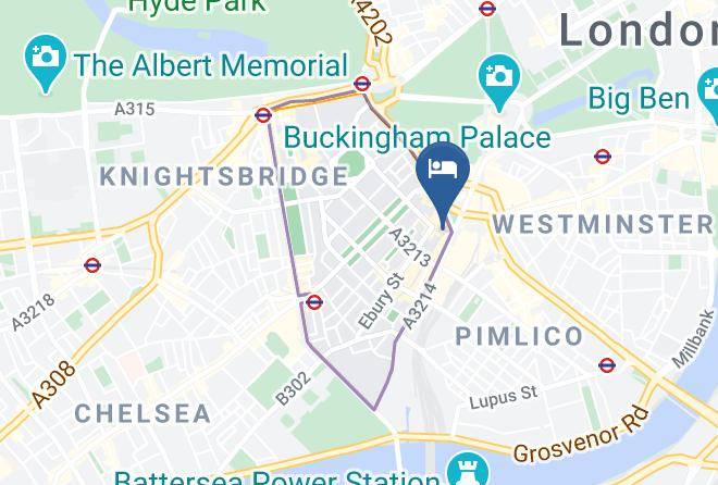 The Z Hotel Victoria Map