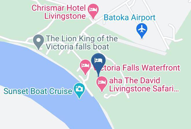Livingstone - The Zambezi Waterfront Maps