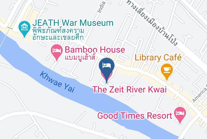 Amphoe Mueang Kanchanaburi - The Zeit River Kwai Maps