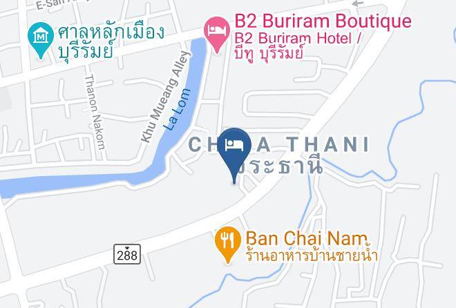 Amphoe Mueang Buri Ram - The Zell Budget Hotel Buriam Maps