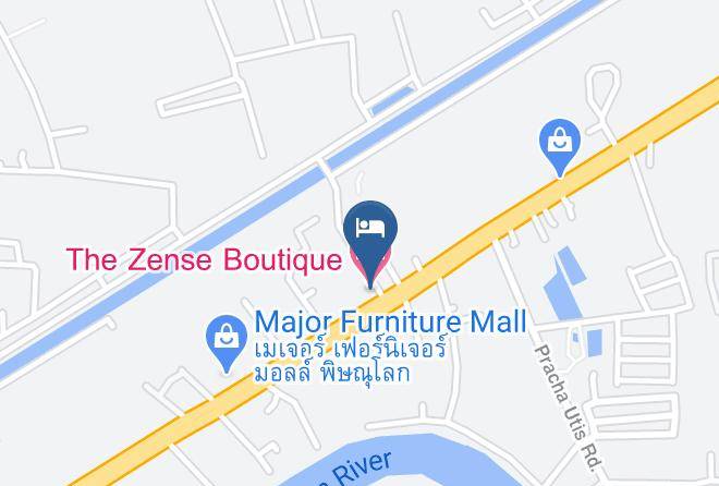 The Zense Boutique Hotel Map