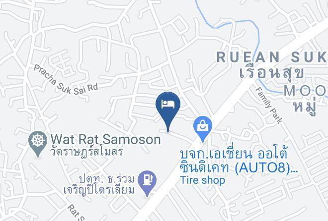 Mueang Chonburi District - The Zleep Hotel Chonburi Maps