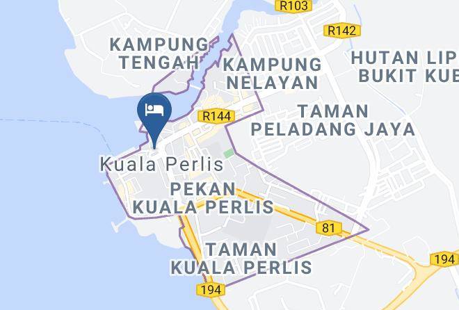 Kuala Perlis - The Zuley Heritage Hotel Maps