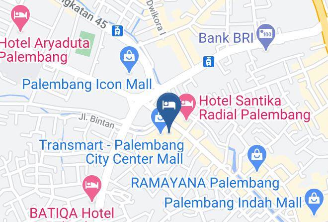 Palembang - The Zuri Palembang Maps