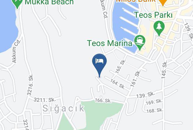 Seferihisar - Thea Hotel & Restaurant Maps