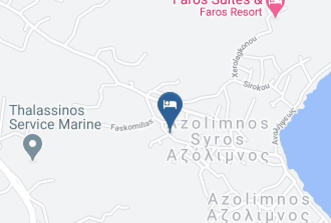 Syros - Thealos Hotel Maps