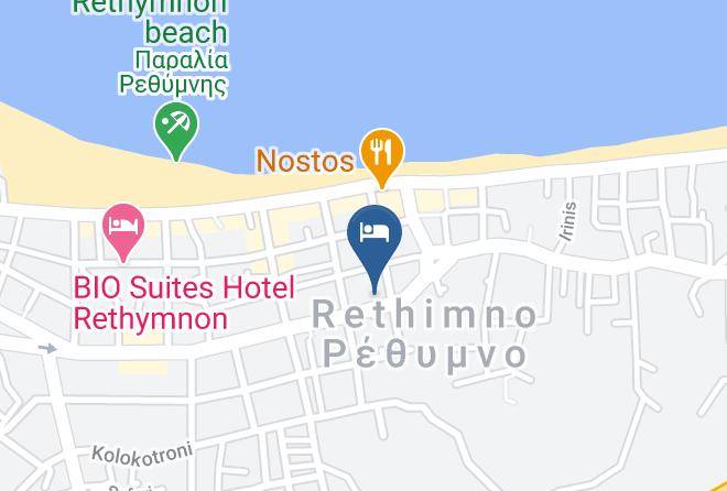 Rethimni - Theartemis Palace Maps