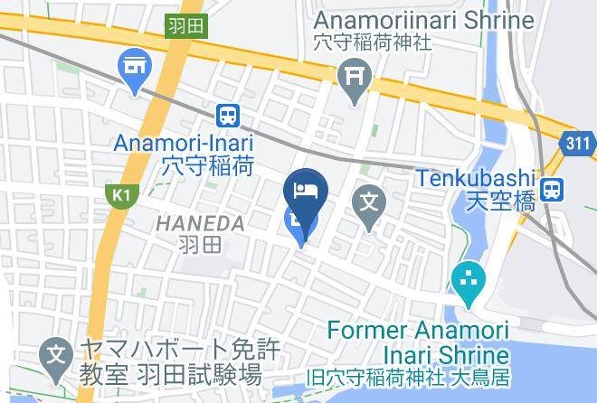 Ota Ward - Theatel Haneda Maps