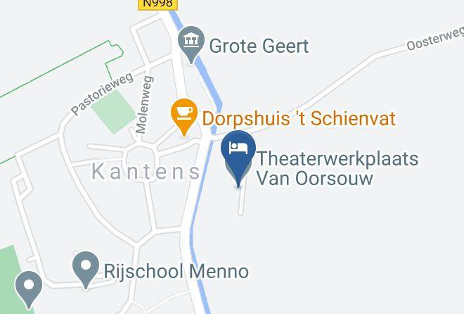Het Hogeland - Theaterwerkplaats Van Oorsouw Maps