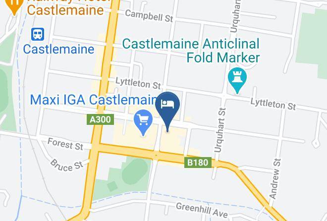 Mount Alexander - Theatre Royal Espresso Bar Maps