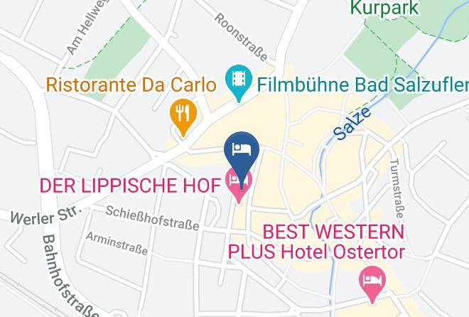 Lippe - Thehotel At Lippischer Hof Maps