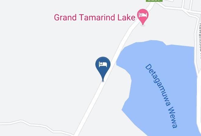 Badulla - Theja Lake View Resort Maps