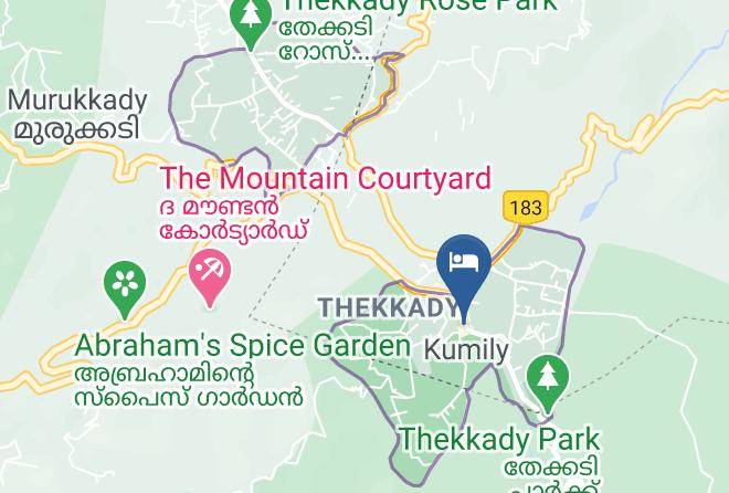 Peerumade - Thekkady Woods Maps