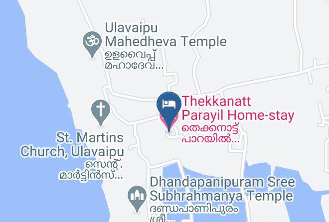 Cherthala - Thekkanatt Parayil Home Stay Maps