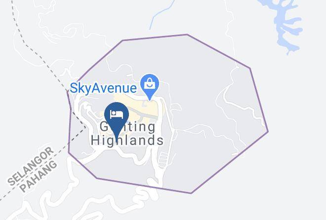 Theme Park Hotel Map