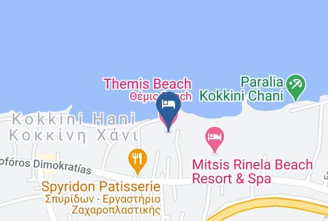 Iraklion - Themis Beach Hotel Maps