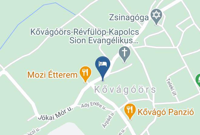 Kovagoors - Theodora Kert Vendeghaz Maps