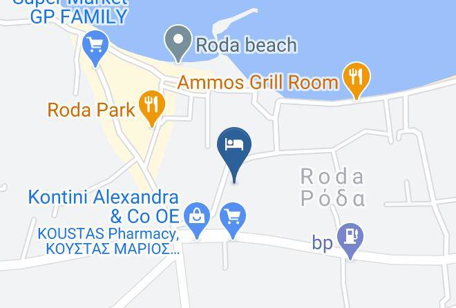 Kerkira - Theodoros Resort Hotel Maps