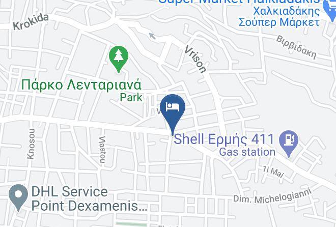 Khania - Theofilos Hotel Maps