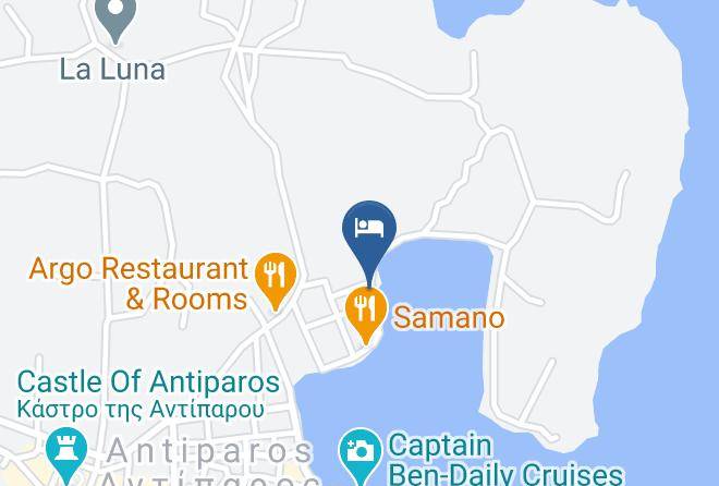 Paros - Theologos Beach Maps