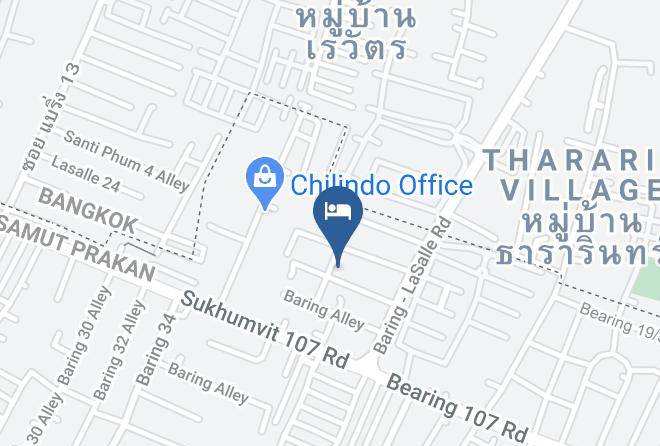 Amphoe Mueang Samut Prakan - Theorie Hotel Maps