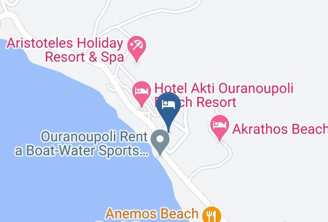Xenios Theoxenia Hotel Map