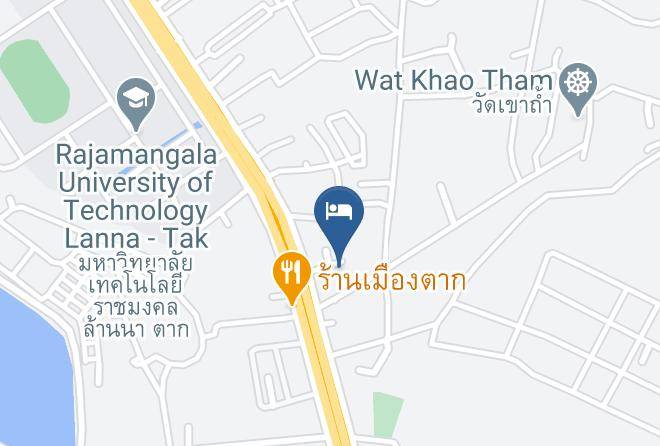 Mueang Tak District - Thep Prathan Hotel Maps