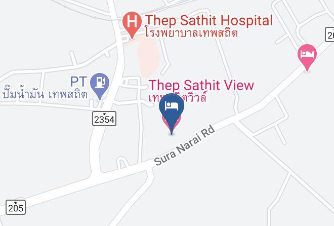 Amphoe Thep Sathit - Thep Sathit View Hotel Maps