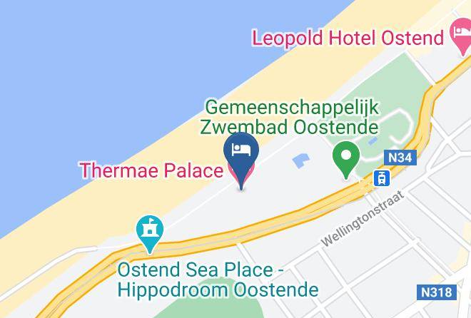 West Flanders - Thermae Palace Maps