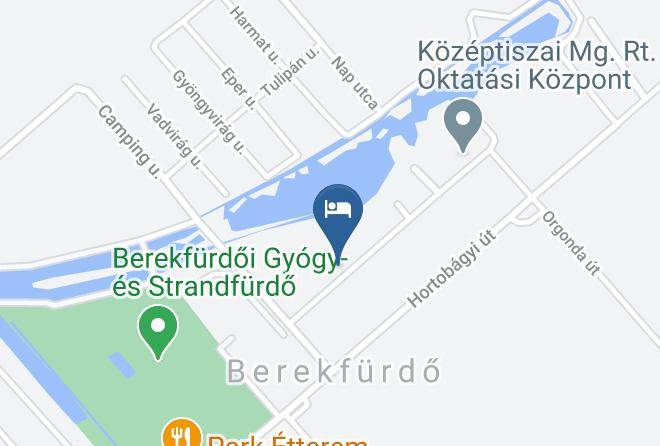 Berekfurdo - Thermal Hotel Pavai Maps