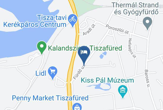 Tiszafured - Thermal Kemping Tiszafured Maps