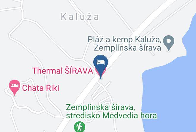 Michalovce - Thermal Sirava Hotel Maps