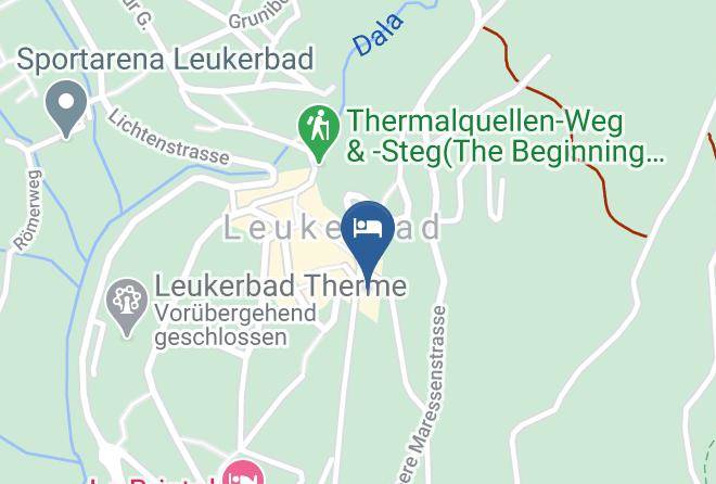 Leuk - Thermalhotels And Walliser Alpentherme & Spa Leukerbad Maps