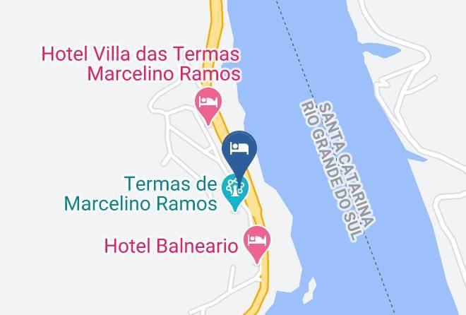 Marcelino Ramos - Thermas Classic Hotel Maps