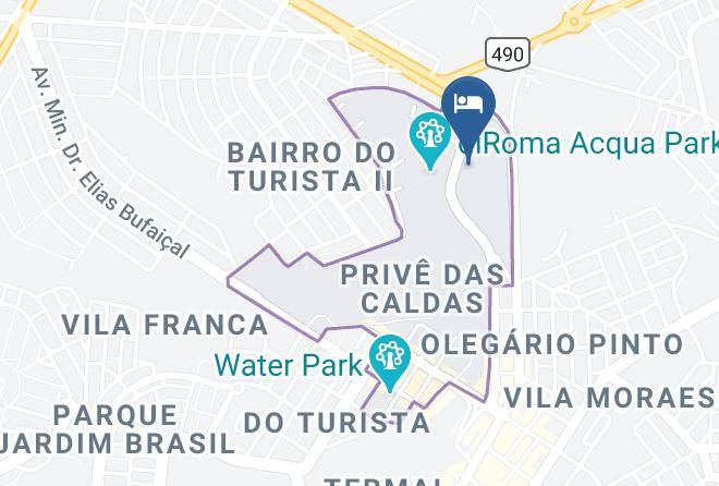 Caldas Novas - Thermas Diroma Hotel Bloco A Maps