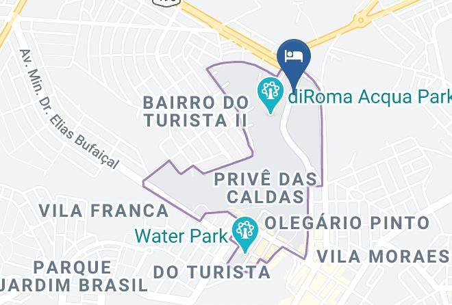 Caldas Novas - Thermas Diroma Hotel Maps
