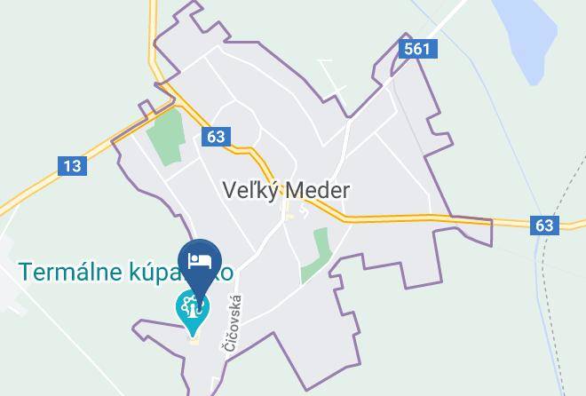 Dunajska Streda - Thermen Slowakei Maps