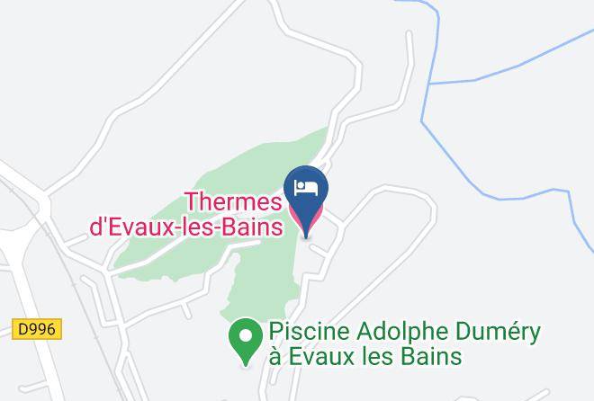 Creuse - Thermes D'evaux Les Bains Maps