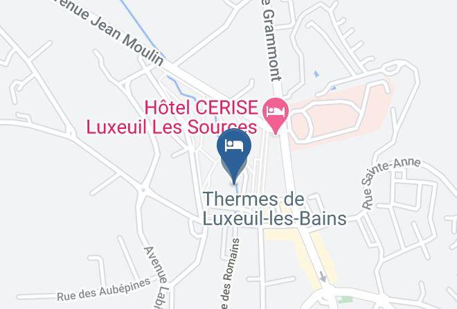 Haute Saone - Thermes De Luxeuil Les Bains Maps