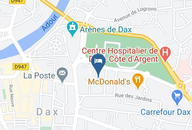 Landes - Thermes Du Grand Hotel Maps