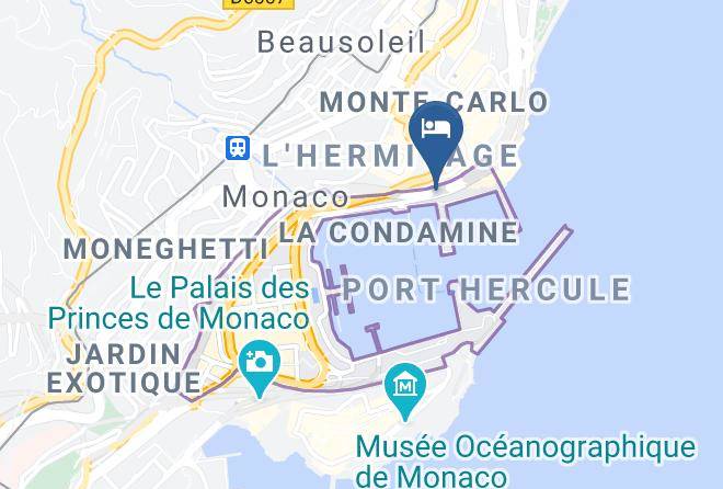 Monaco - Thermes Marins Monte Carlo Maps