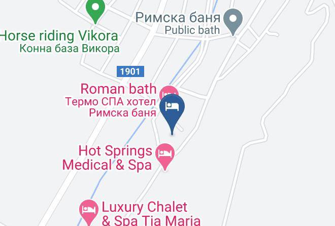 Thermo Spa Hotel Rimska Banya Map