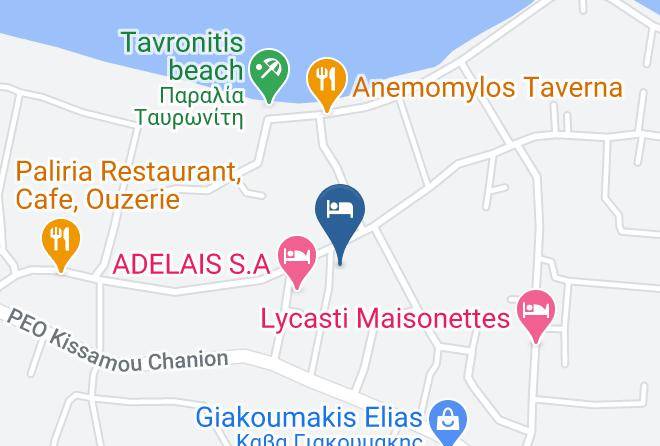 Khania - Theros Hotel Maps
